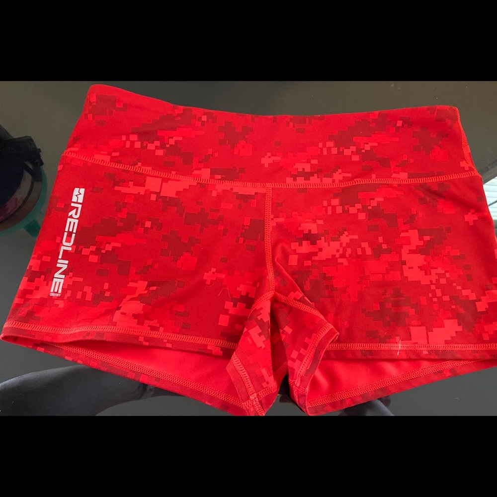Redline Gear GO shorts in Red Digital Camo